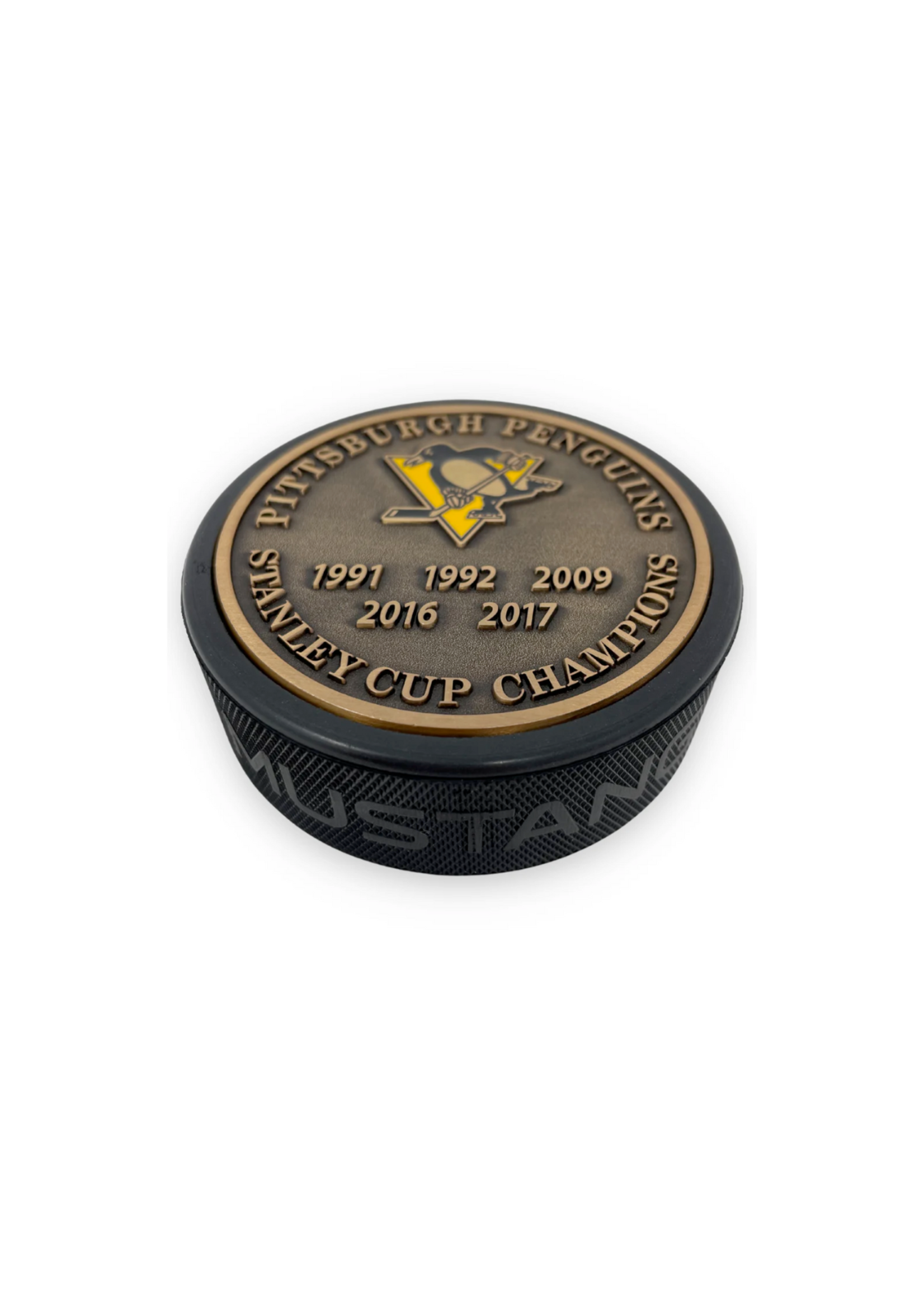 Pittsburgh Penguins Medallion Dynasty Stanley Cup Puck