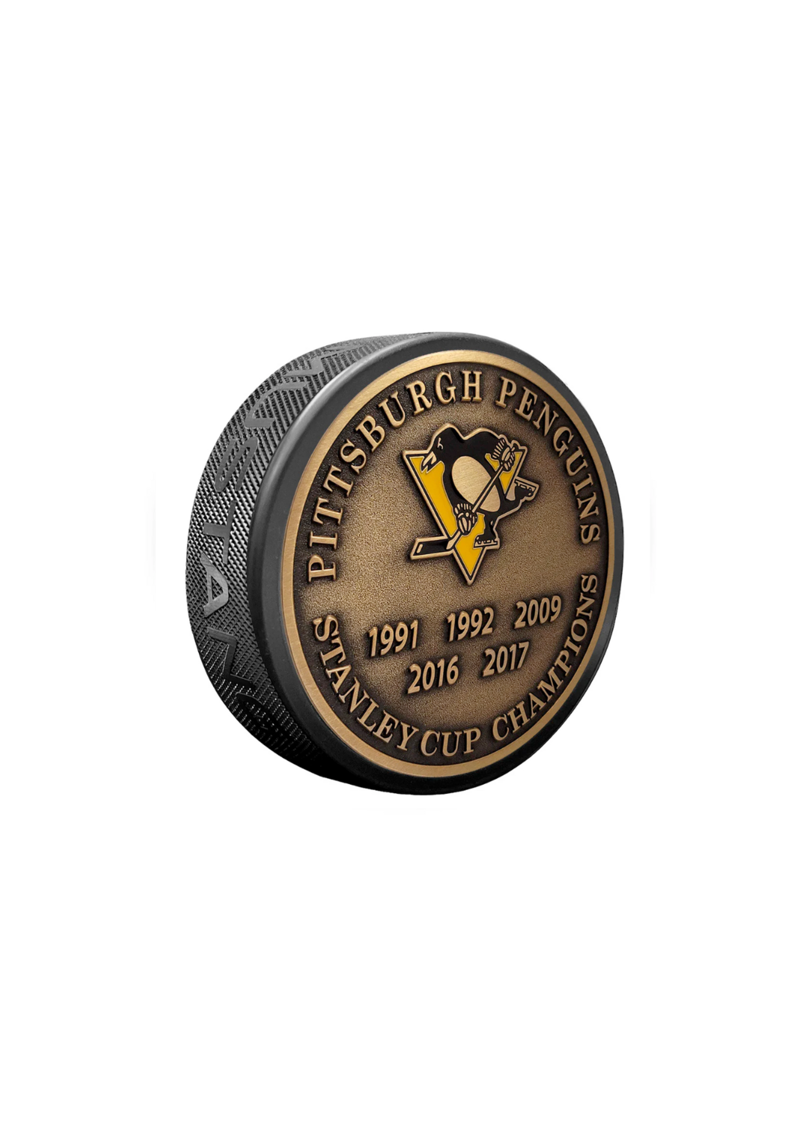 Pittsburgh Penguins Medallion Dynasty Stanley Cup Puck