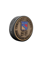 New York Rangers Medallion Dynasty Stanley Cup Puck