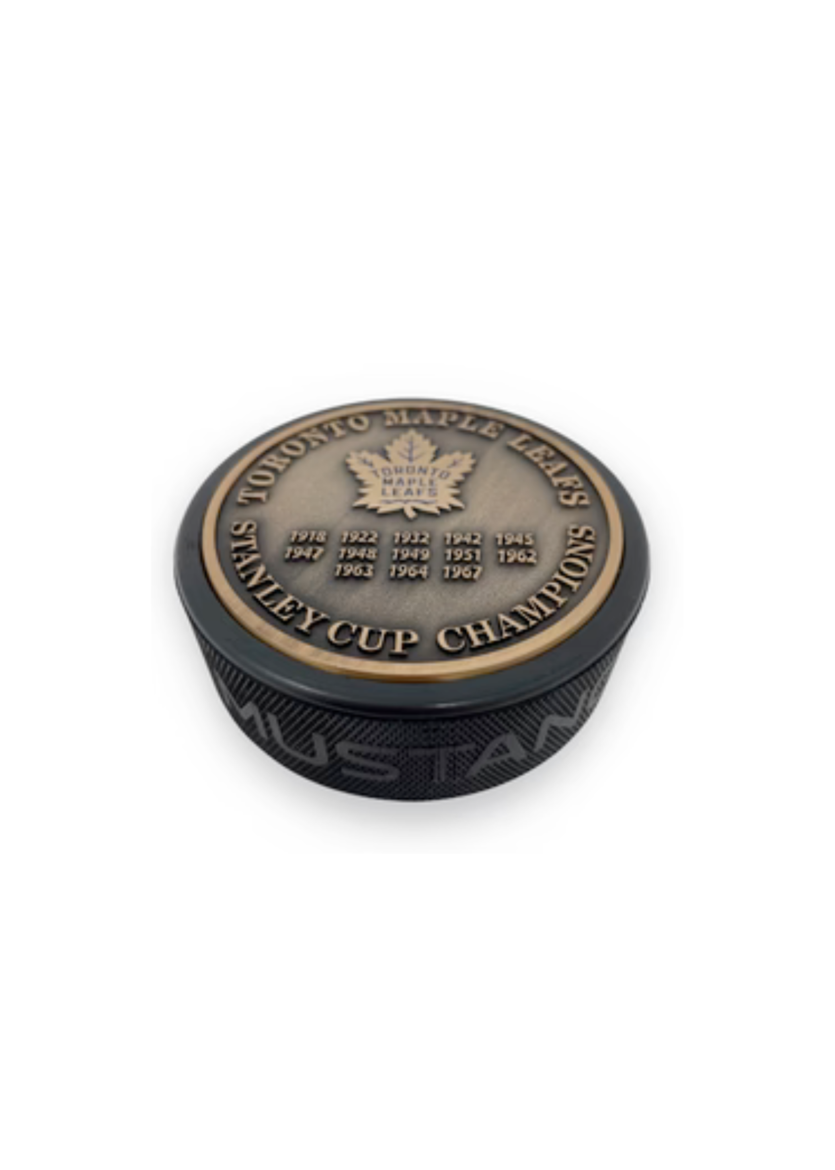Toronto Maple Leafs Medallion Dynasty Stanley Cup Puck