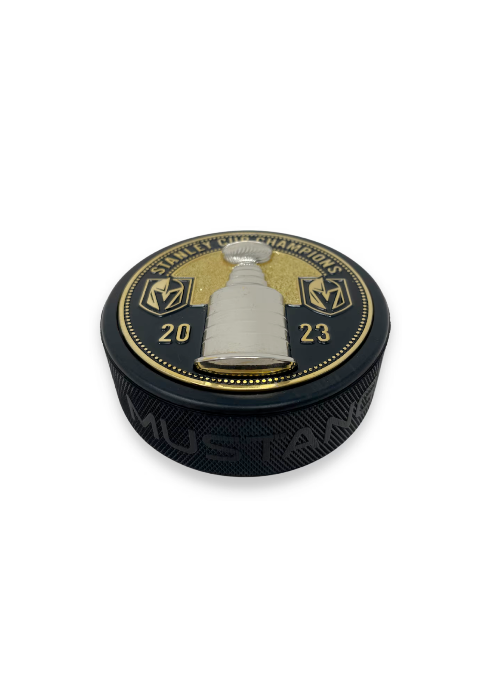 Vegas Golden Knights 3D Medallion Stanley Cup Puck
