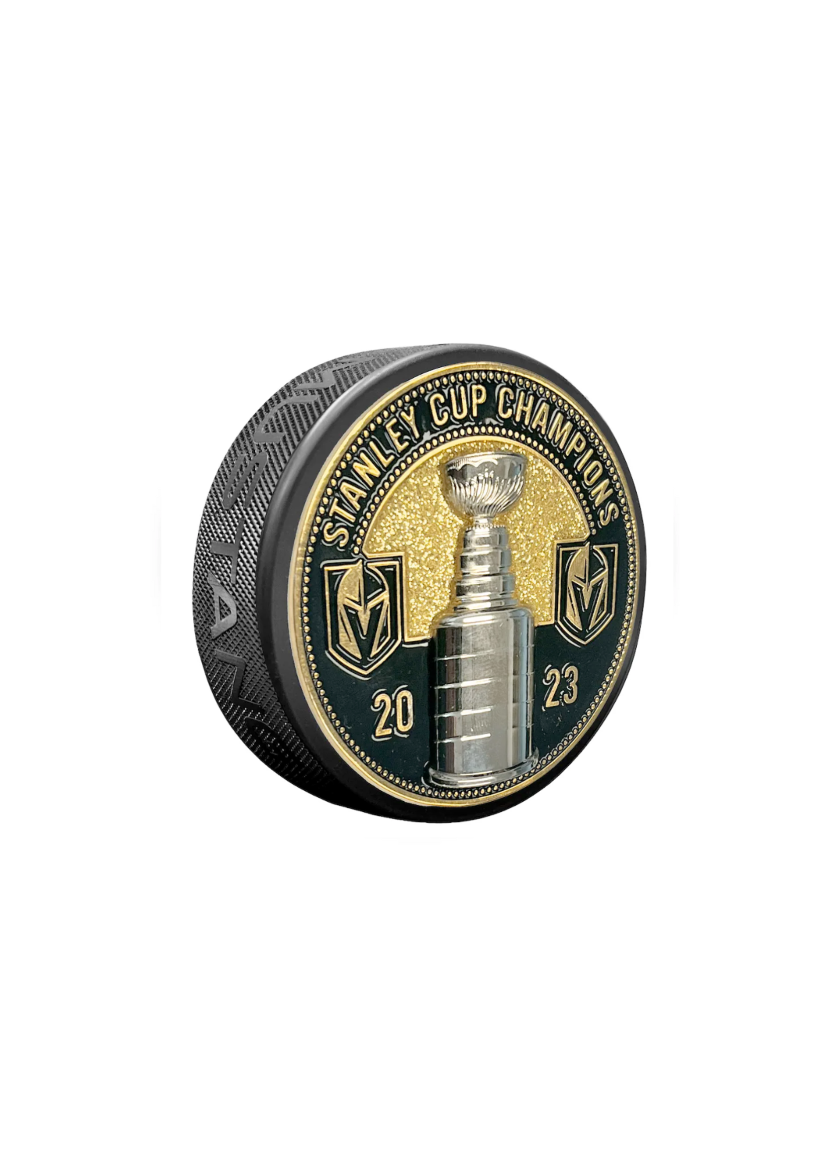 Vegas Golden Knights 3D Medallion Stanley Cup Puck