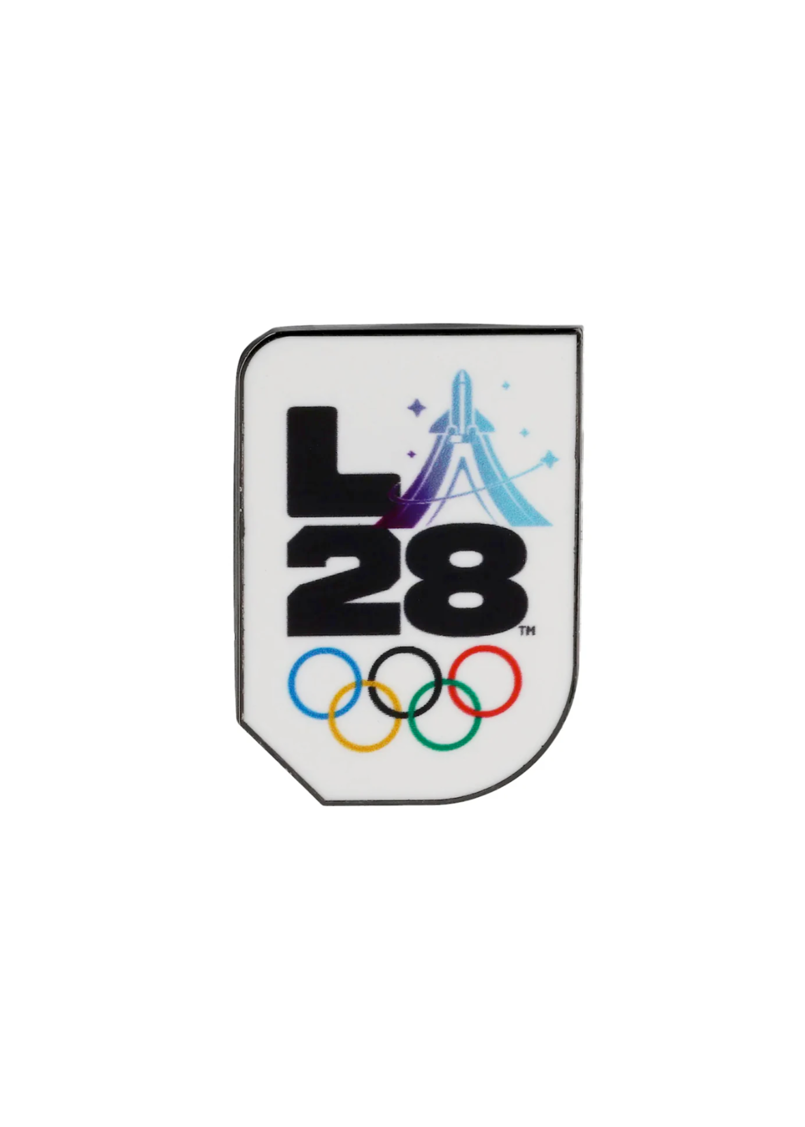LA 2028 Olympics Logo in Space Travel Pin