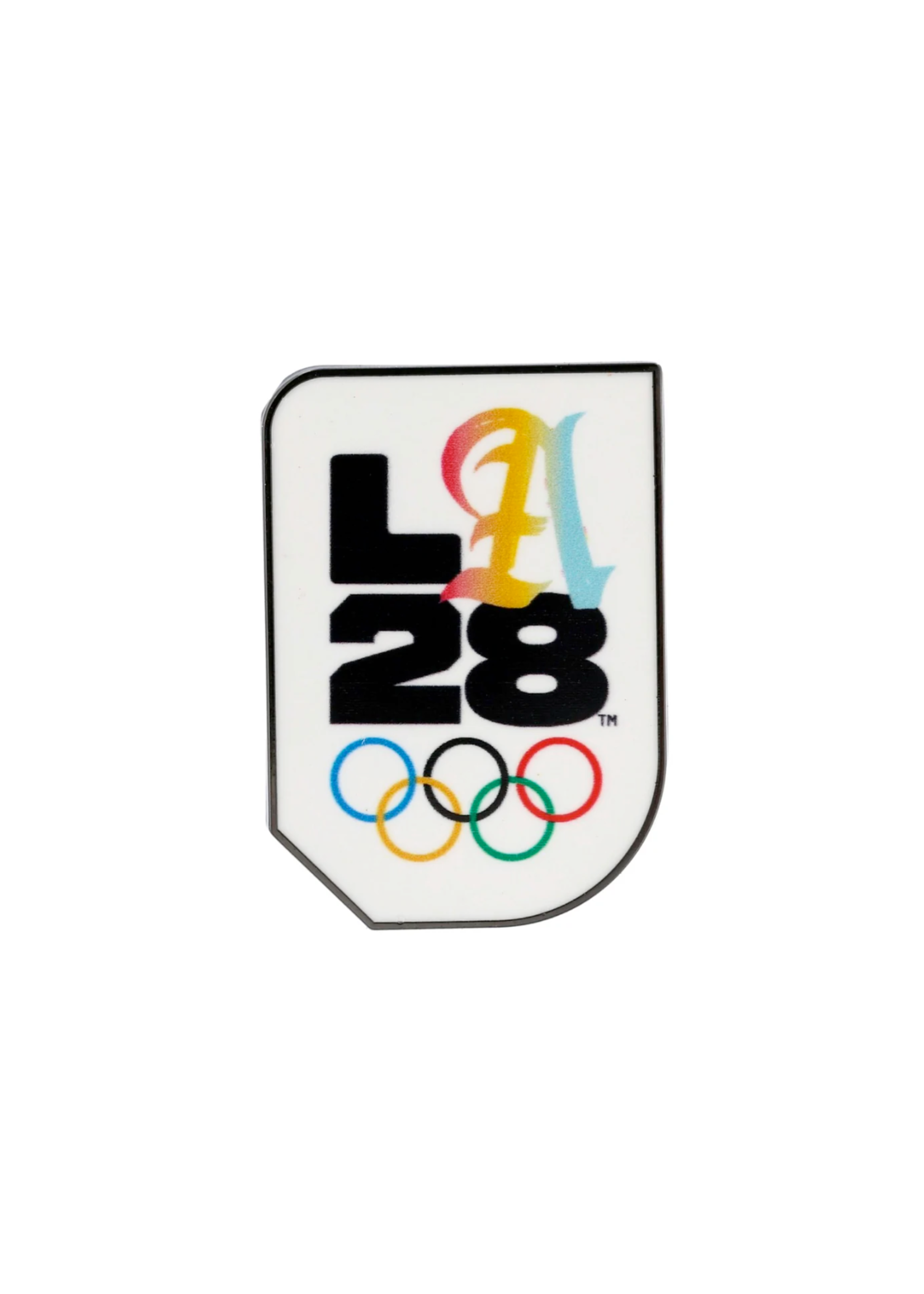 LA 2028 Olympics Logo in Gradient Script Pin