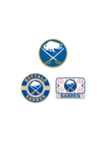 Buffalo Sabres 3pc Enamel Pin Set