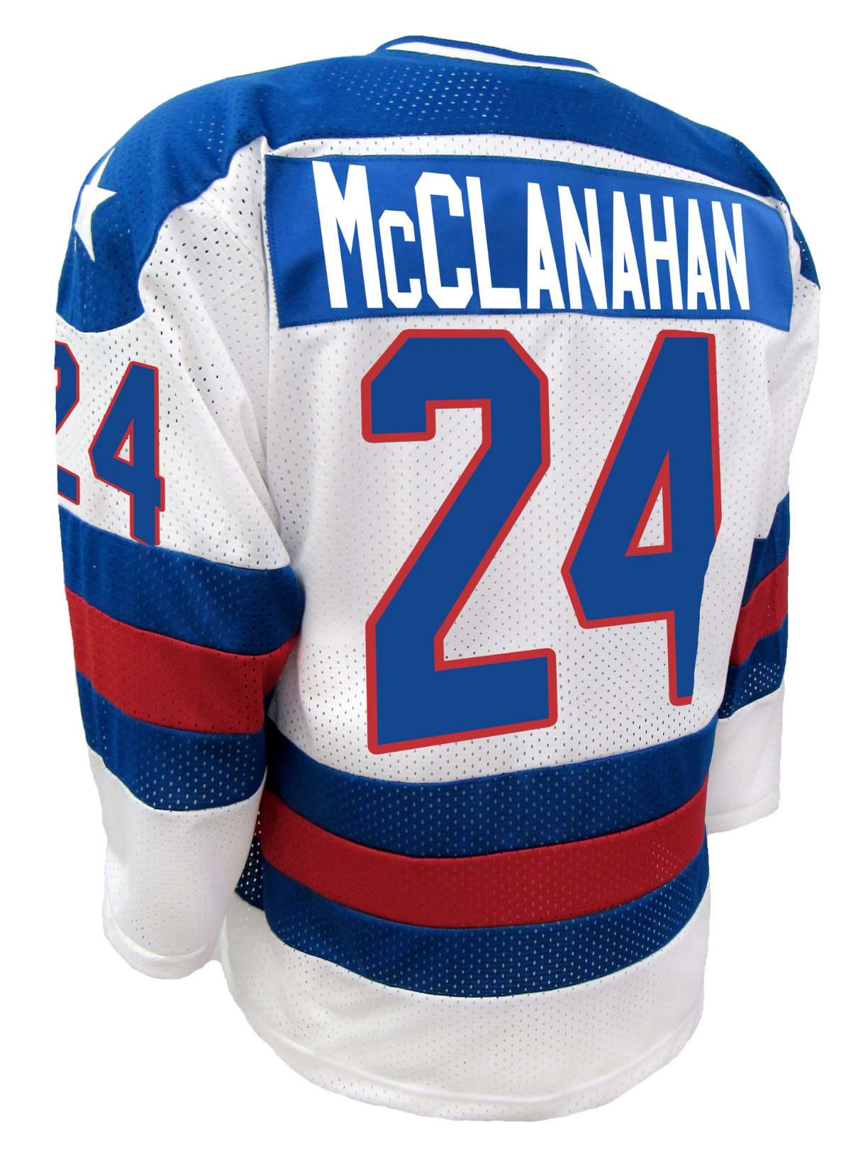 Authentic K1 Rob McClanahan #24 Miracle on Ice 1980 Adult Jersey