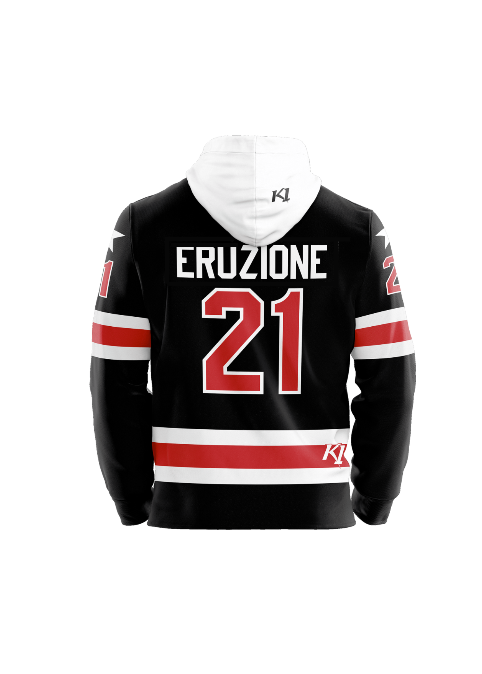 K1 Miracle 1980 Eruzione #21 Jersey Youth Hood