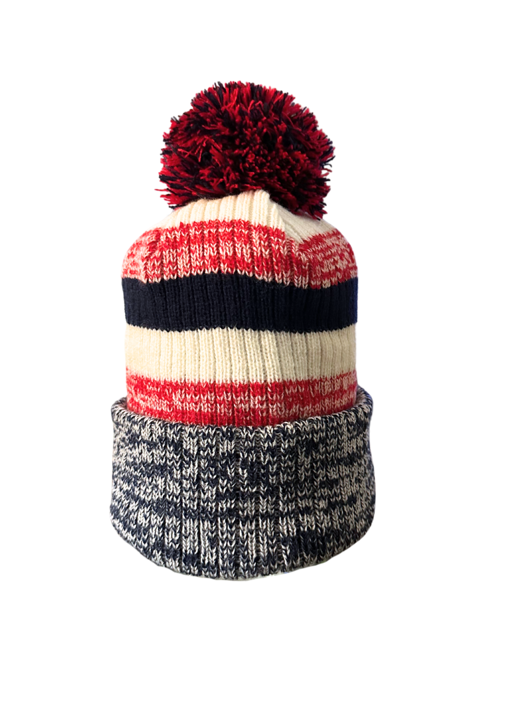 USA Hockey Red, White & Blue Striped Beanie