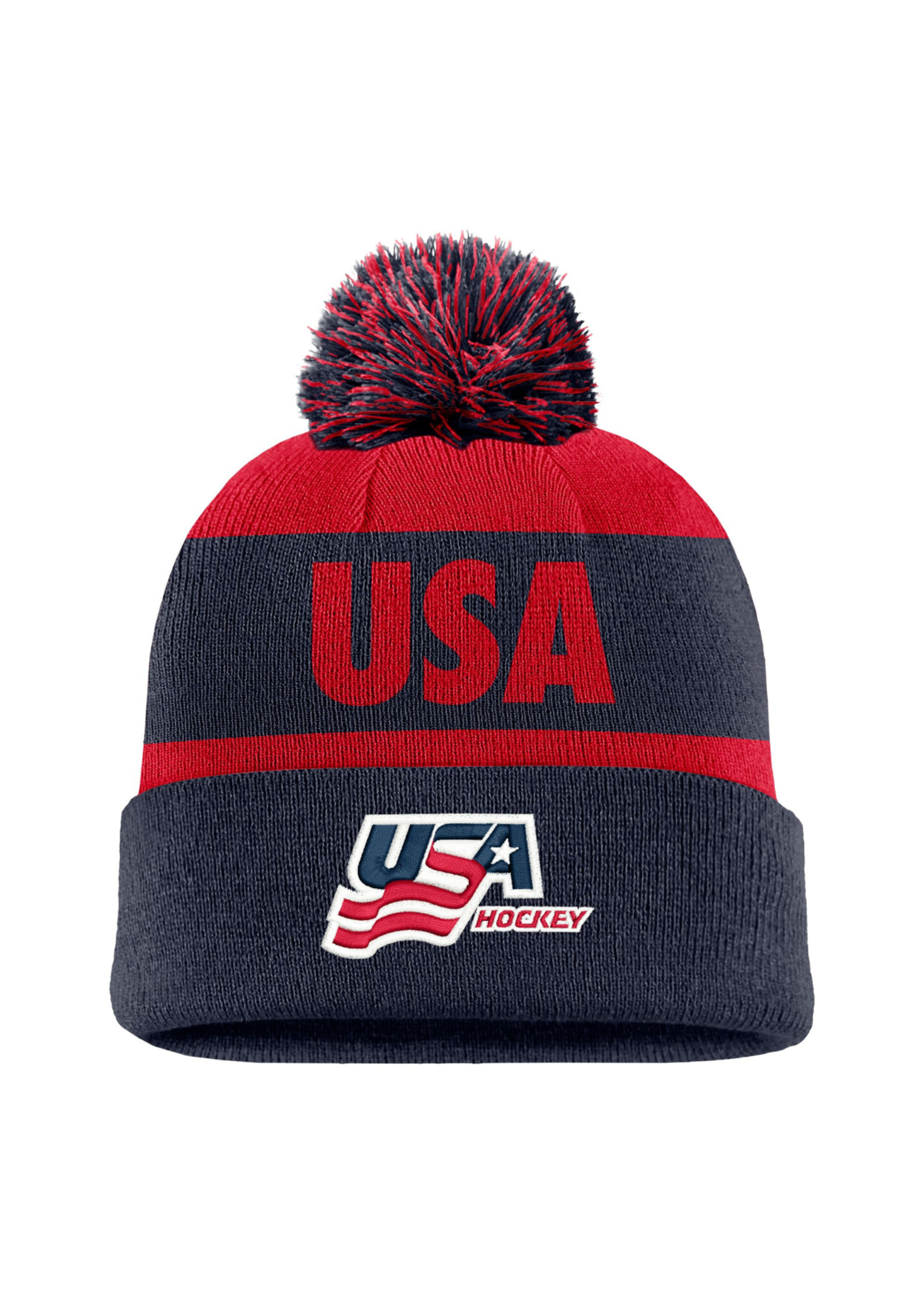 USAH Peak Stripe Beanie