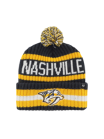 Nashville Predators Bering Cuff Pom Beanie