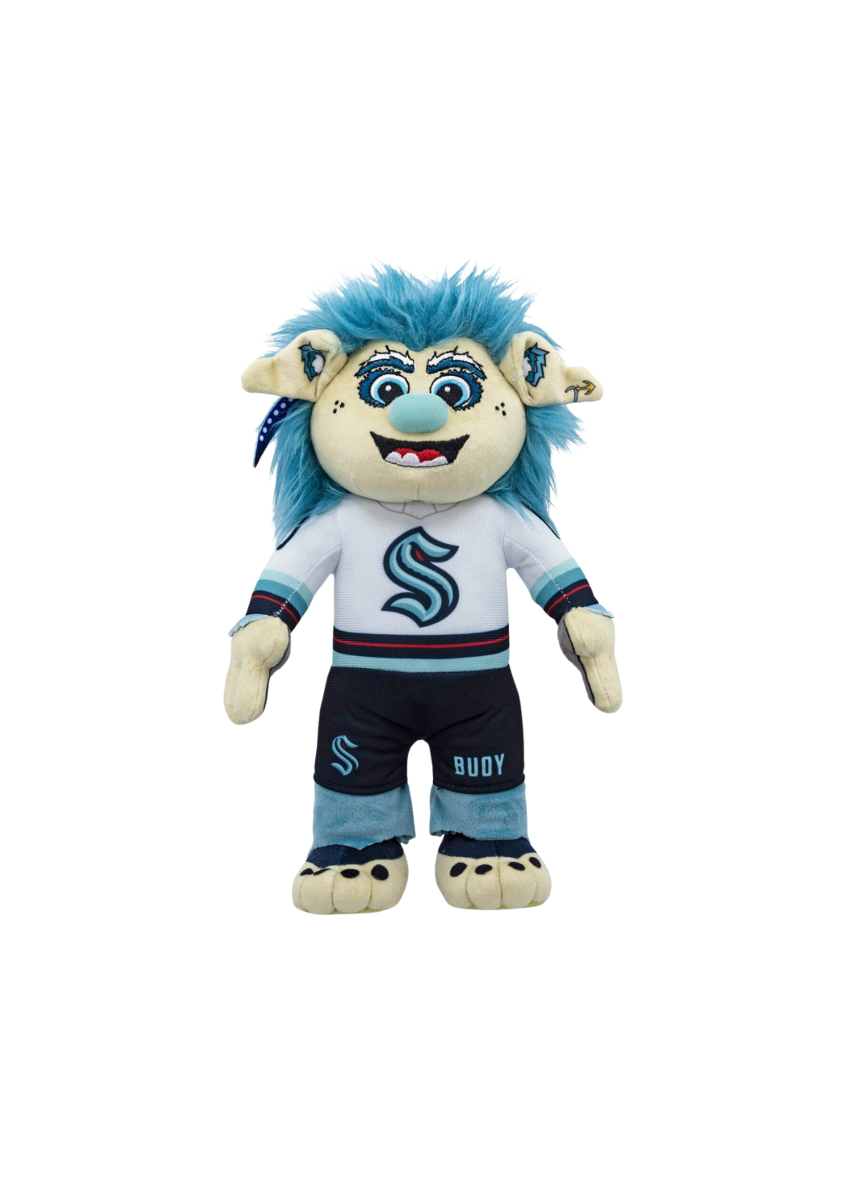 Seattle Kraken Buoy NHL Mascot 10" Plush Figure
