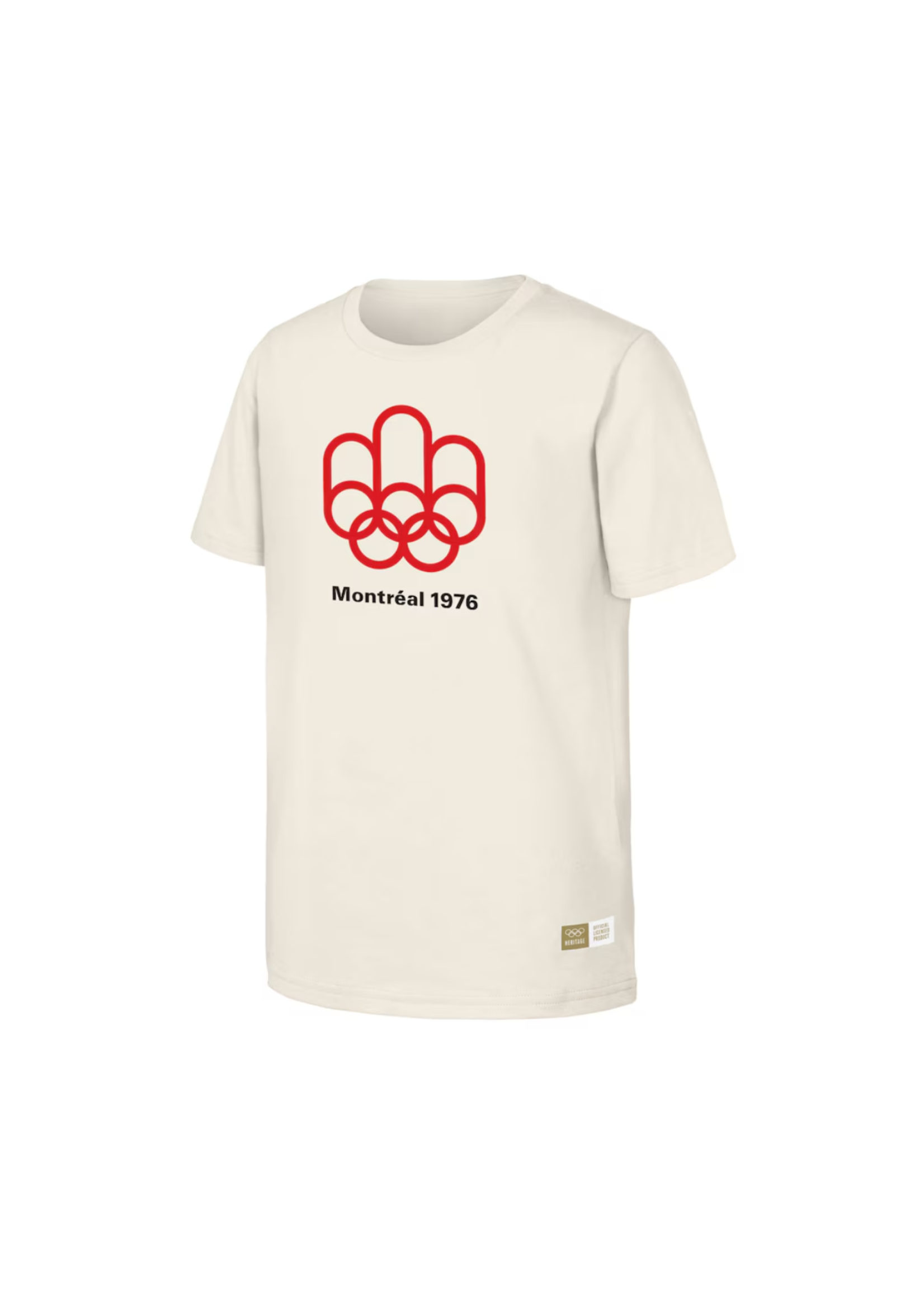 Natural 1976 Montreal Games Olympic Heritage T-Shirt