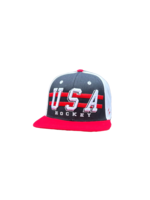 USAH Two-Stripe Snapback