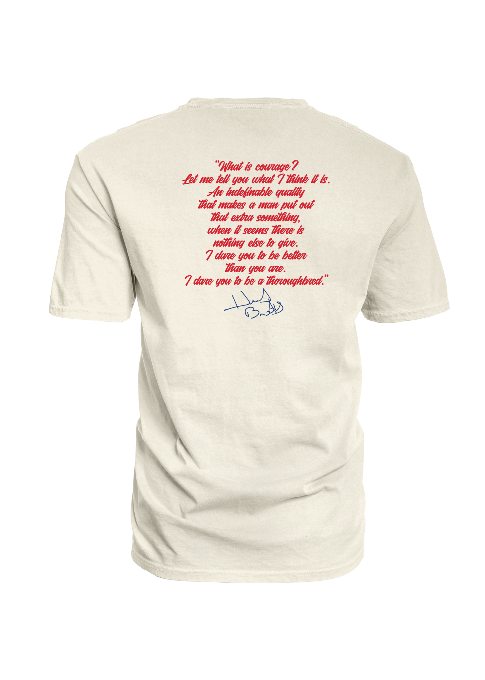 "What is courage?" Brooksisms Short Sleeve T