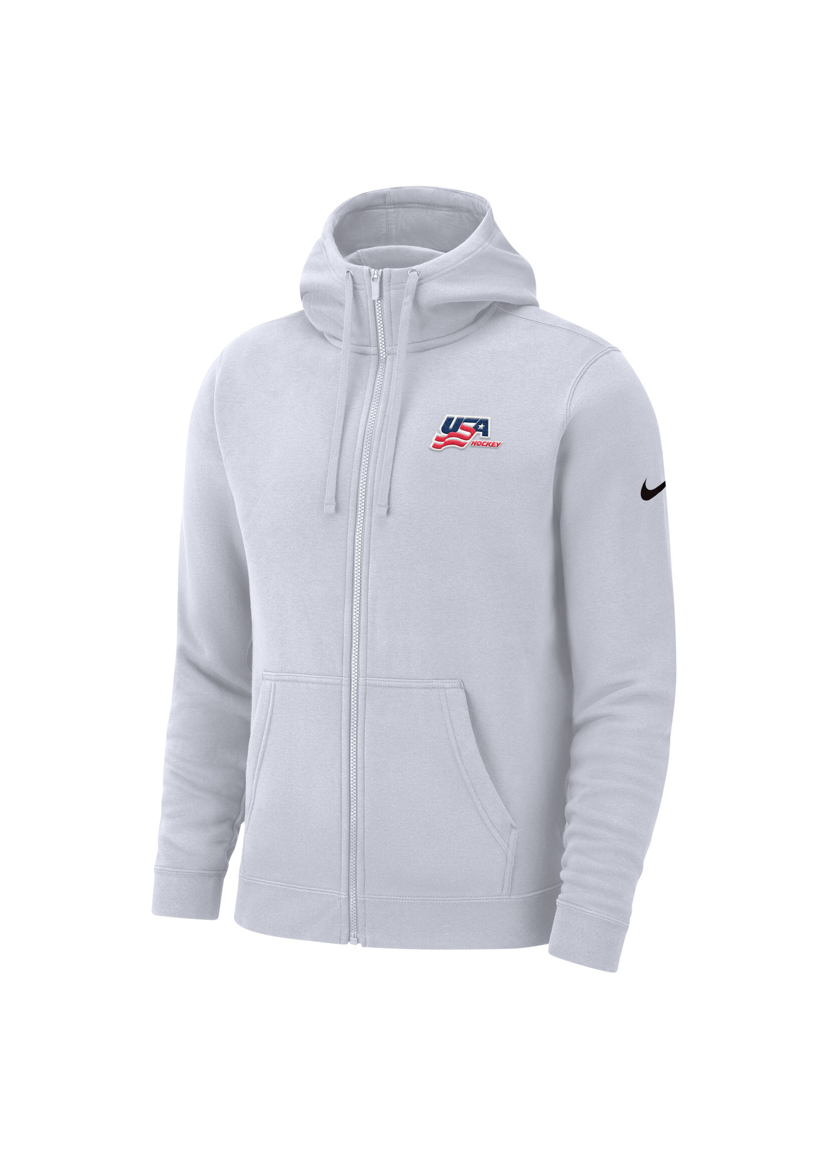 USAH Nike Club Full-Zip Fleece Hood