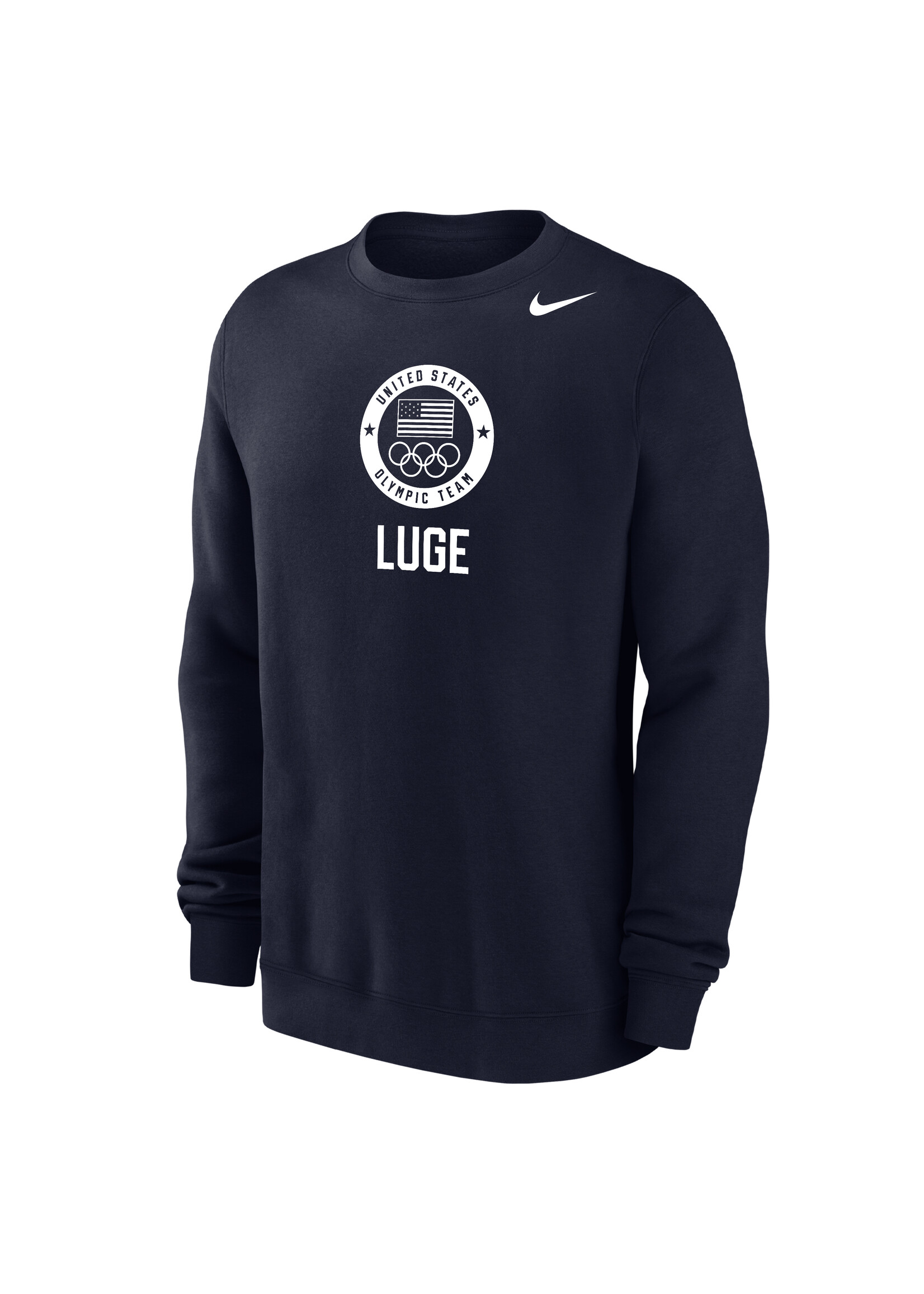 USOC Nike Luge Club Fleece Crew