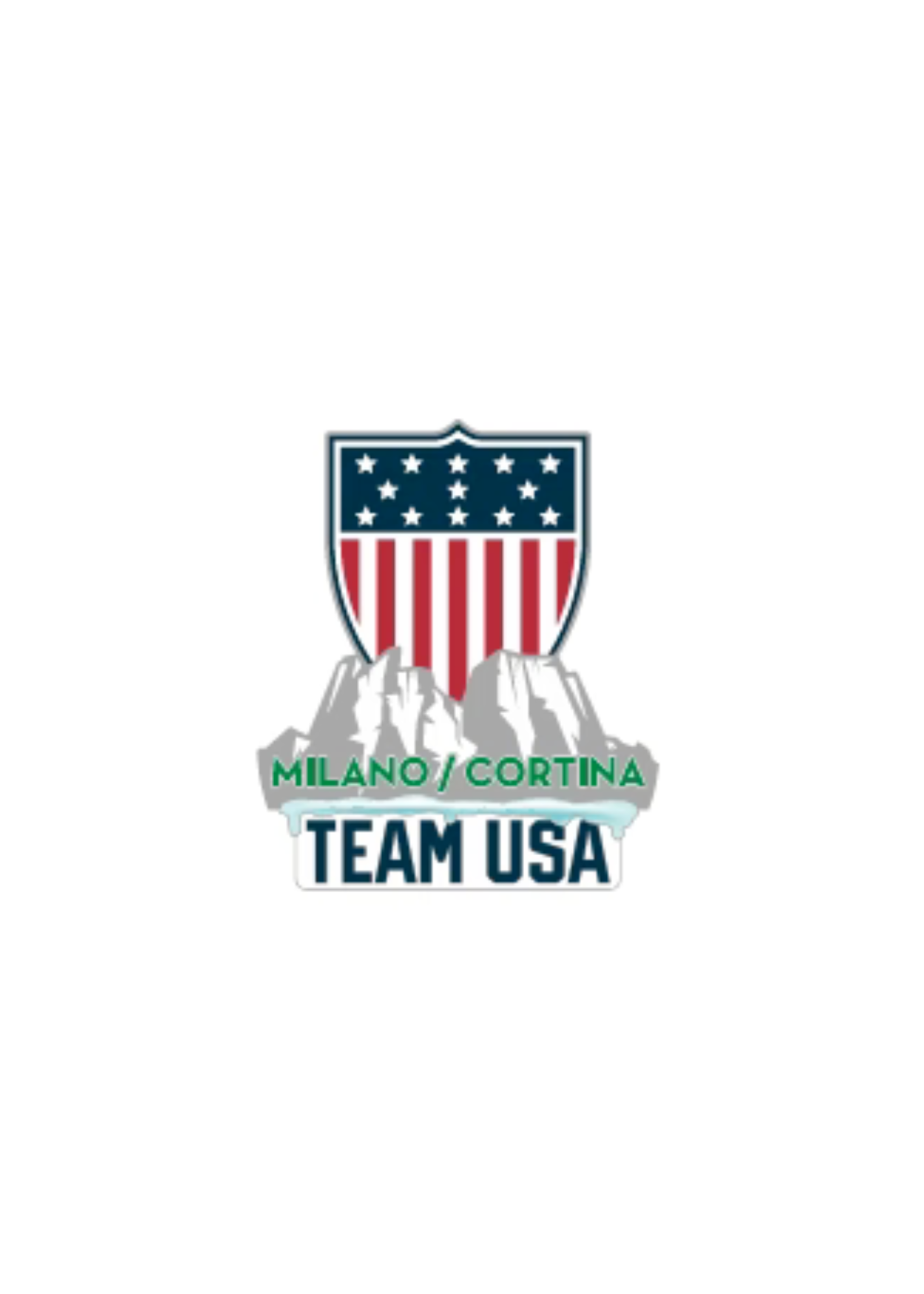 Team USA Milano Cortina 2026 Winter Olympics Shield Lapel Pin