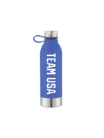 Team USA Logo Blue Stainless Steel Water Bottle