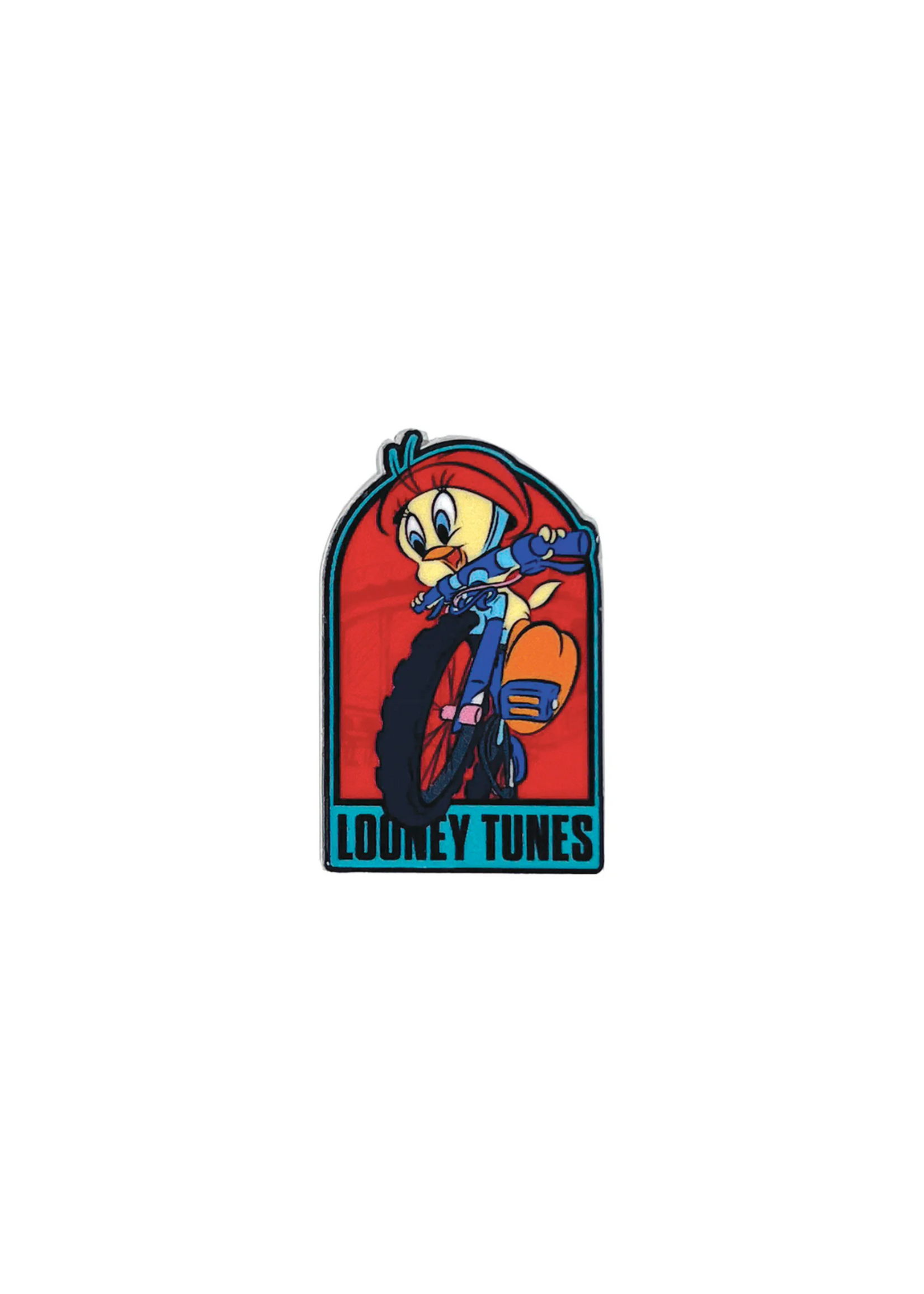 Looney Tunes Team USA Tweety Mountain Bike Lapel Pin