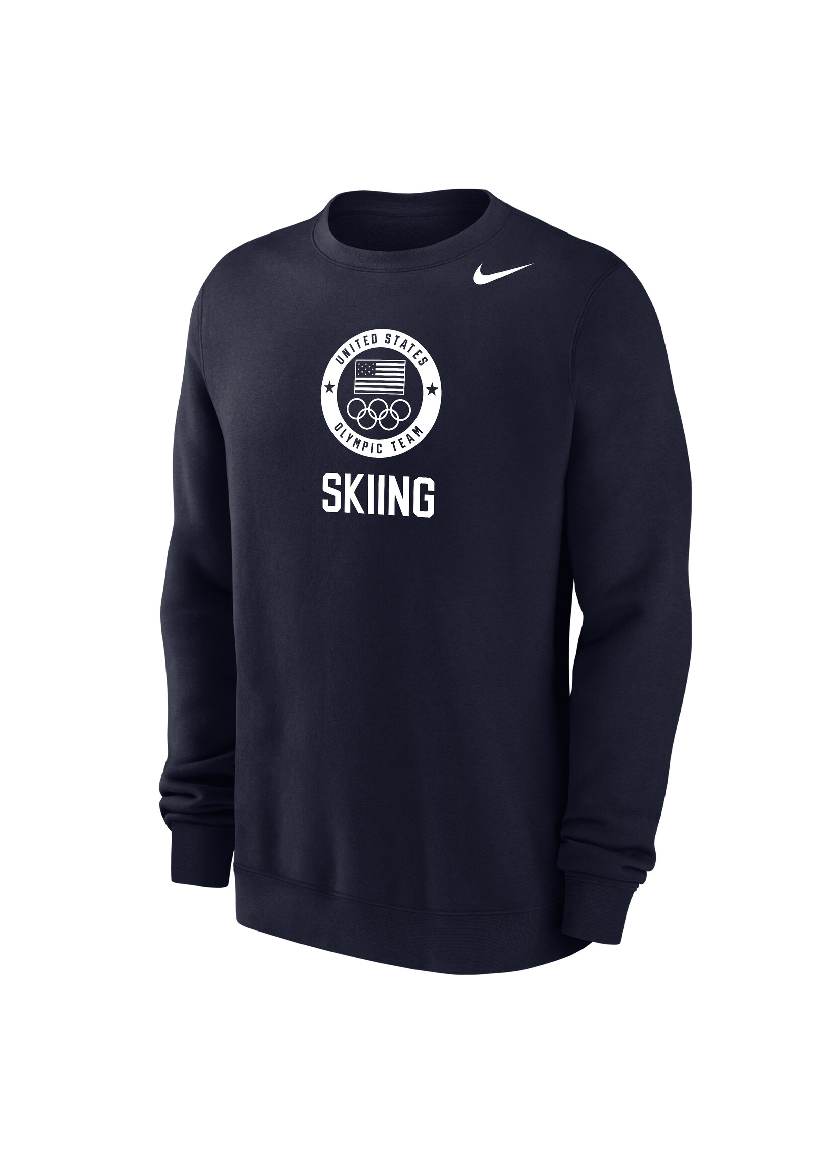 USOC Nike Skiing Club Fleece Crew Sweatshirt