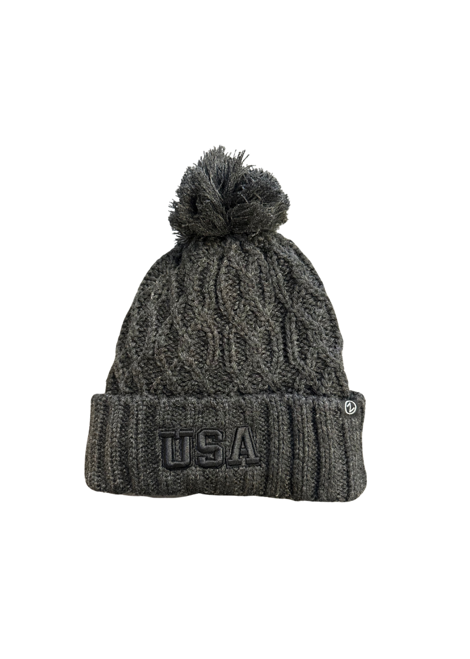 Women's USA Mystic Black Beanie