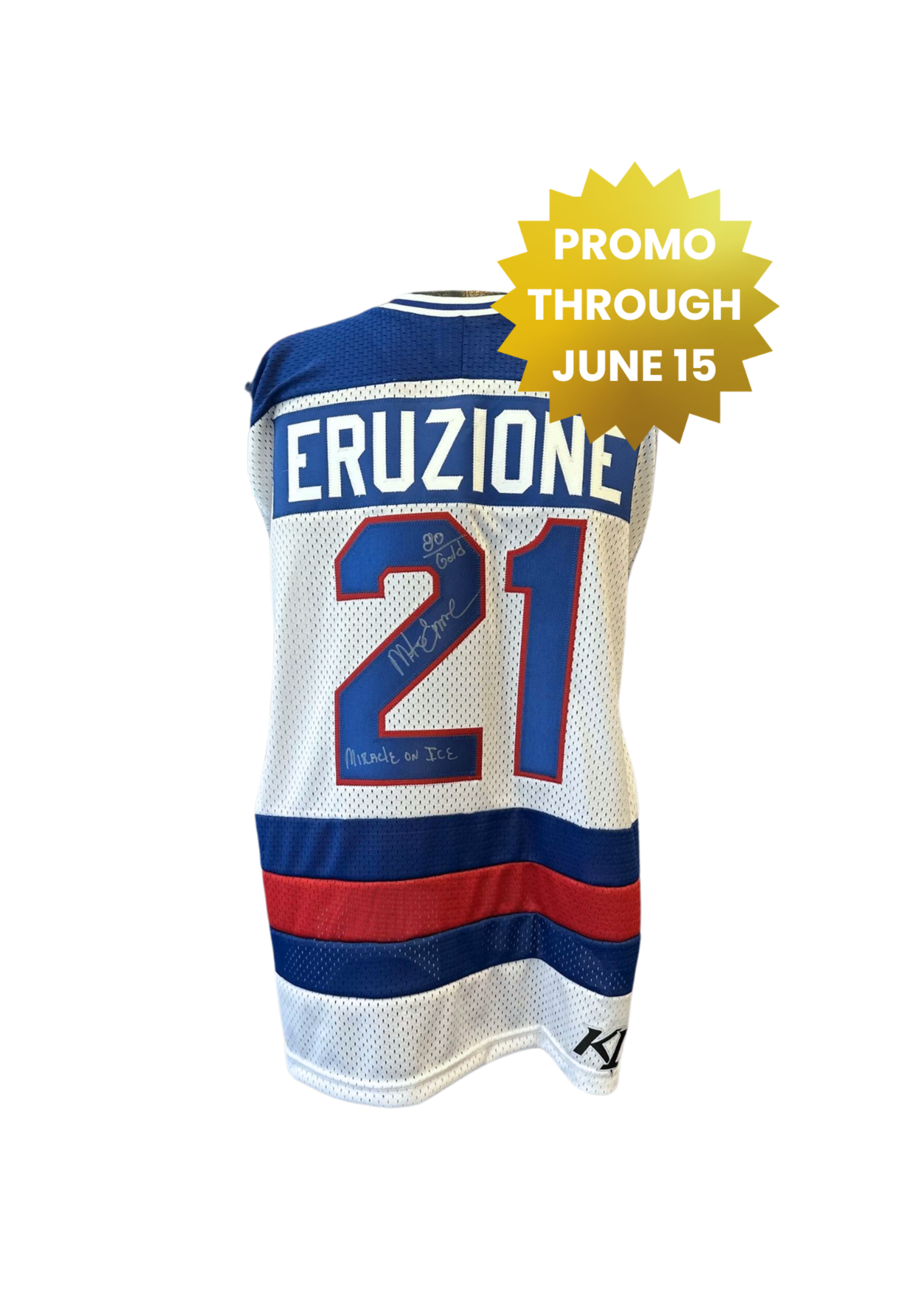 Eruzione PROMO Signed Jersey Available through June 15