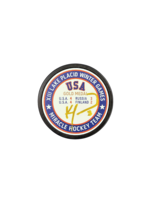 Morrow Signed Gold Medal Puck