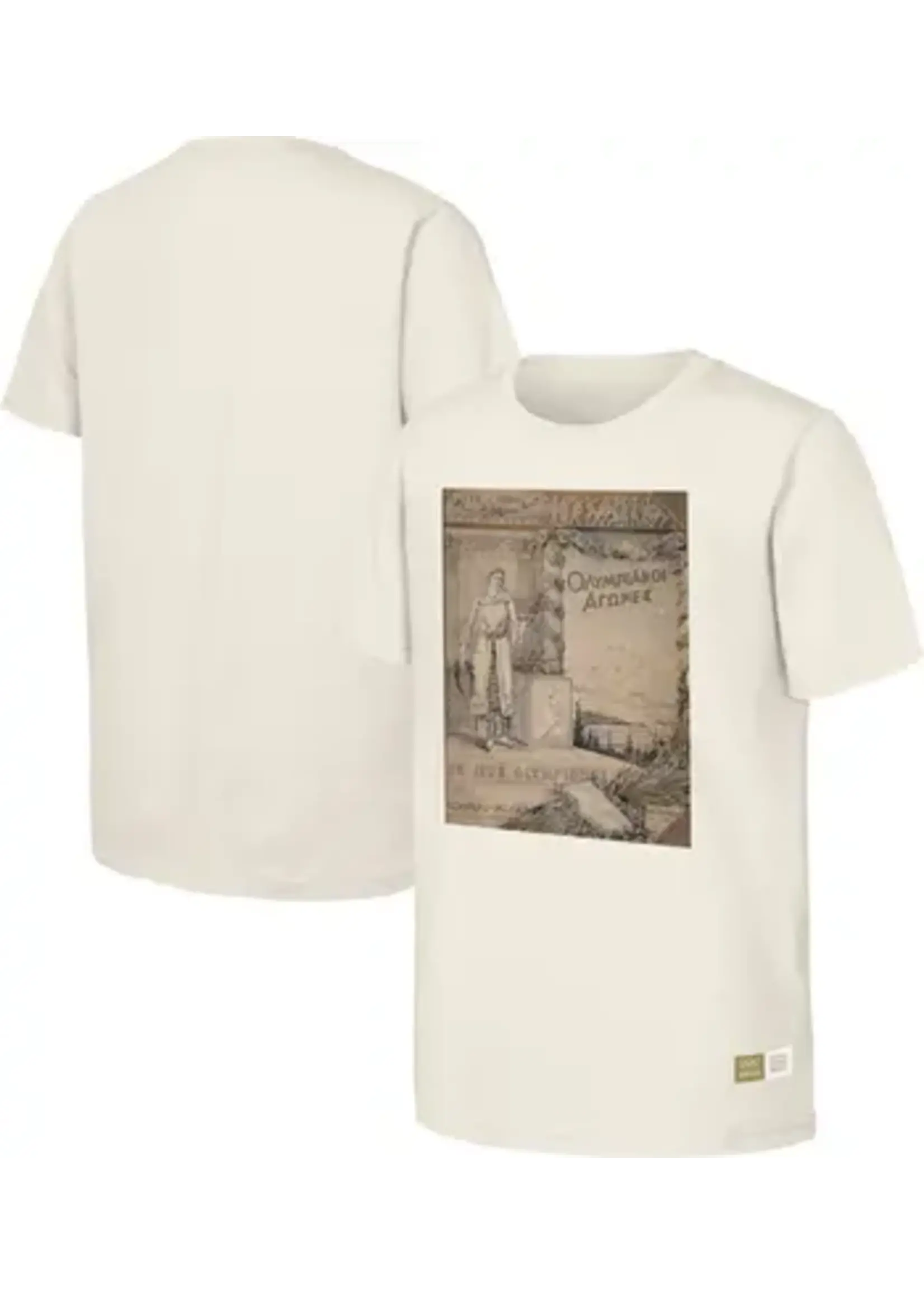 Natural 1896 Athens Games Olympic Heritage T-Shirt