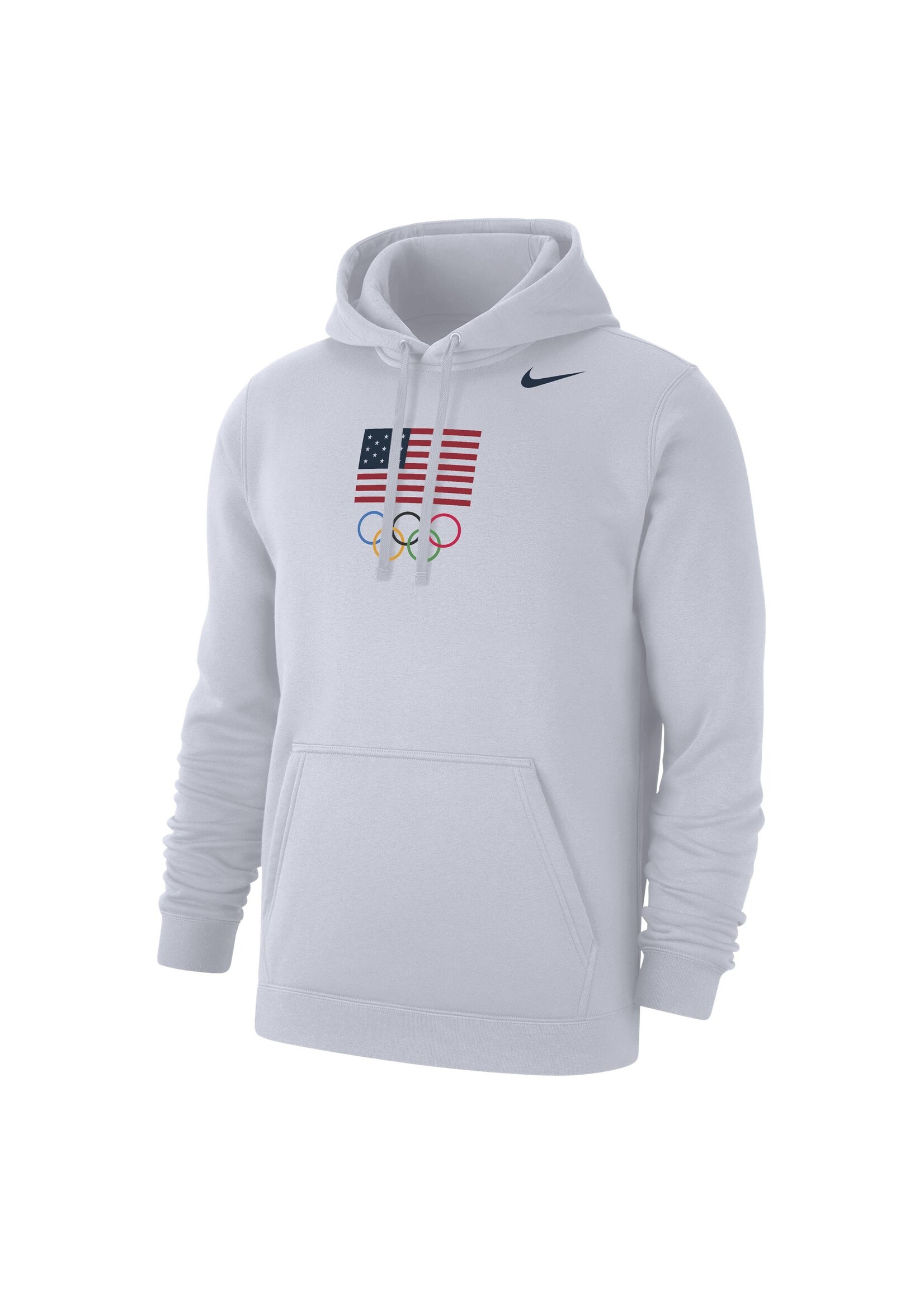 Nike Team USA Olympic Flag & Full Color Rings Club Hood