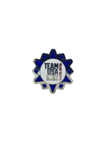 Team USA Milano Cortina 2026 Glitter Snowflake Pin