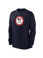 Nike United States Olympic Team Crest Crewneck Sweatshirt