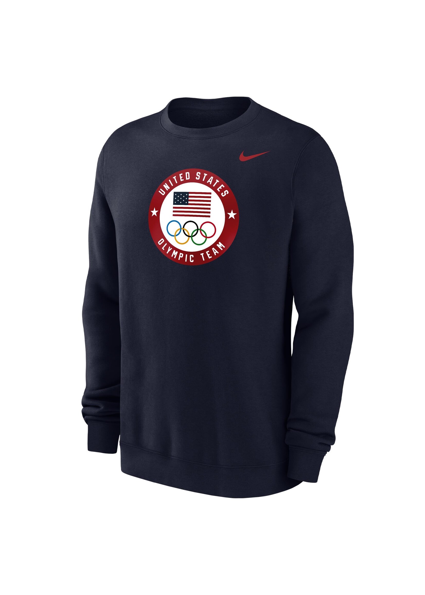 Nike United States Olympic Team Crest Crewneck Sweatshirt