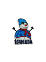 Team USA Milano Cortina 2026 Snowman Pin