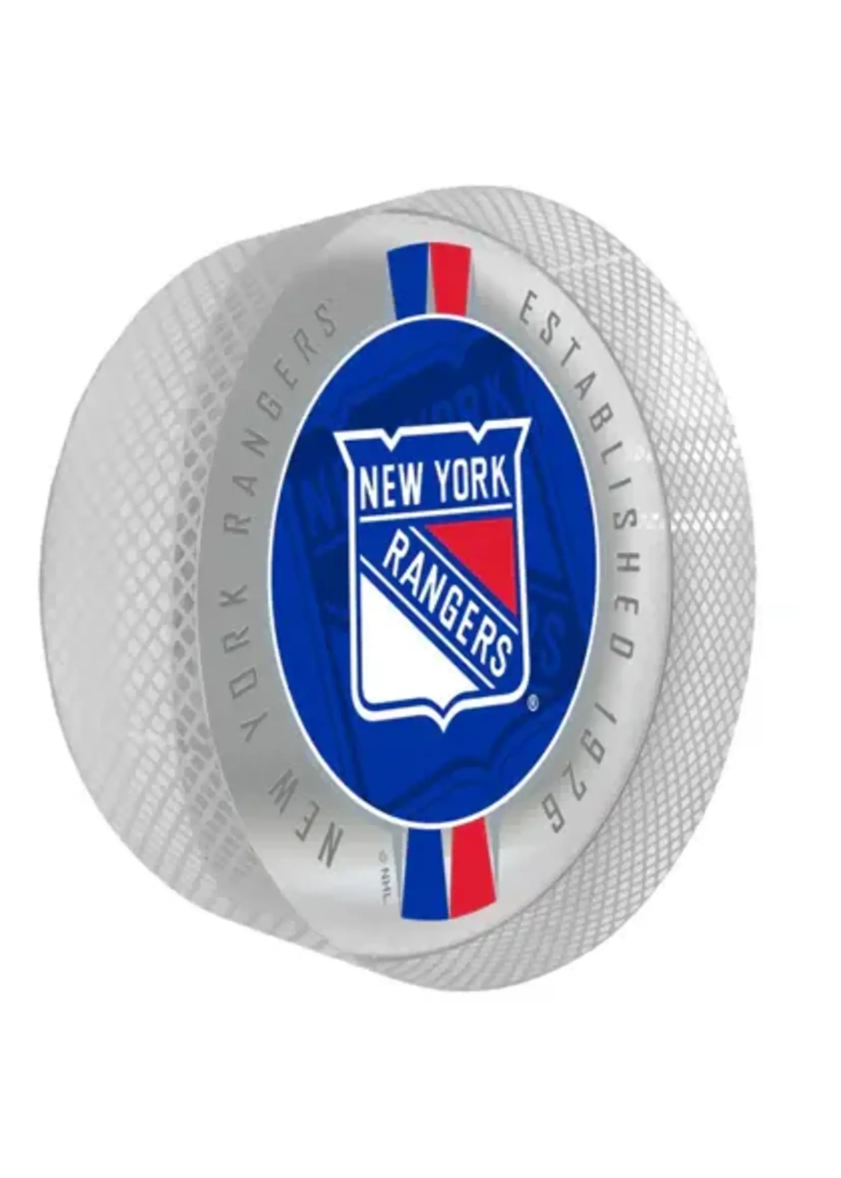 MP NHL RIBBON CRYSTAL PUCK