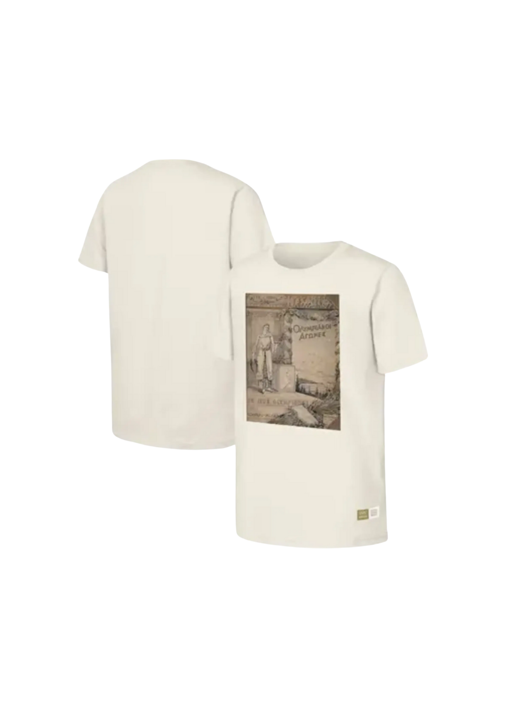Natural 1896 Athens Games Olympic Heritage T-Shirt