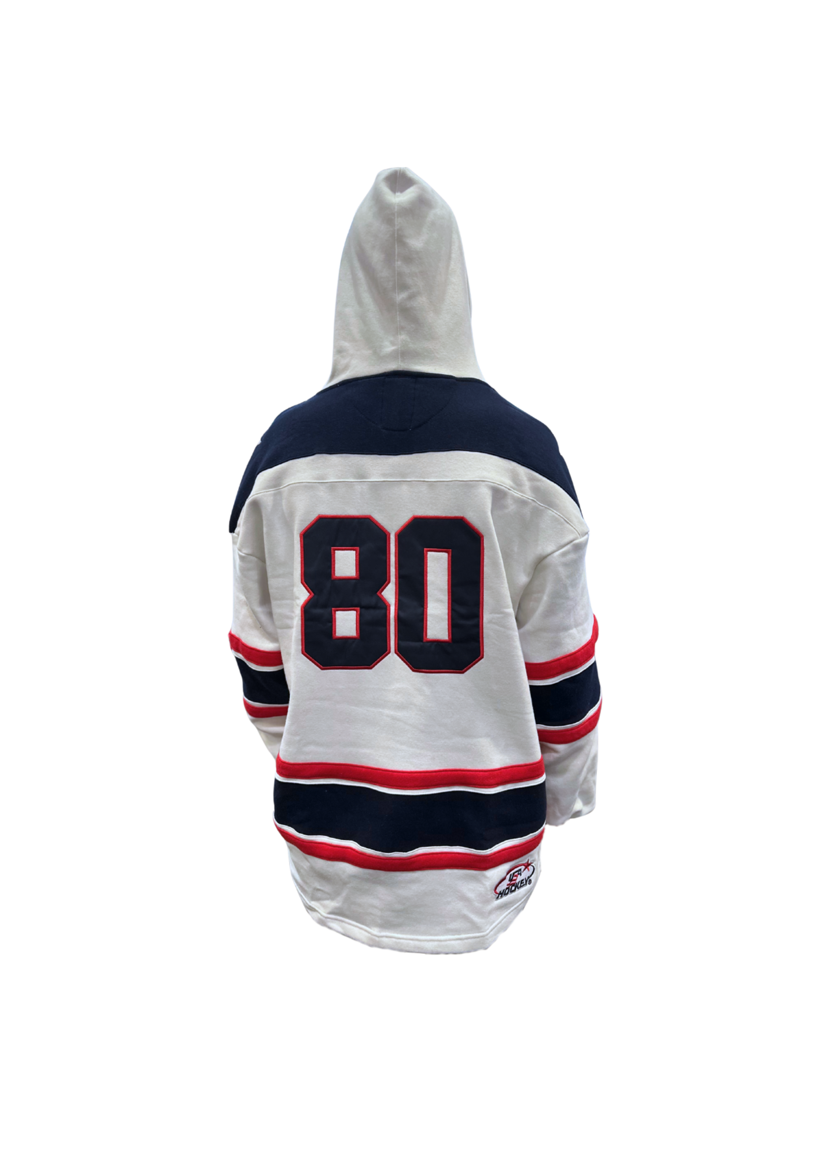 Vintage USA Hockey Sawyer Lace-Up Hoodie