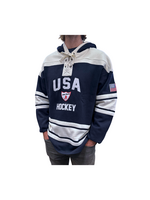 Lake Placid Shielded USA Hockey Lace-Up Hoodie