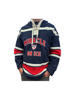 1980 Miracle on Ice Lace-Up Hoodie