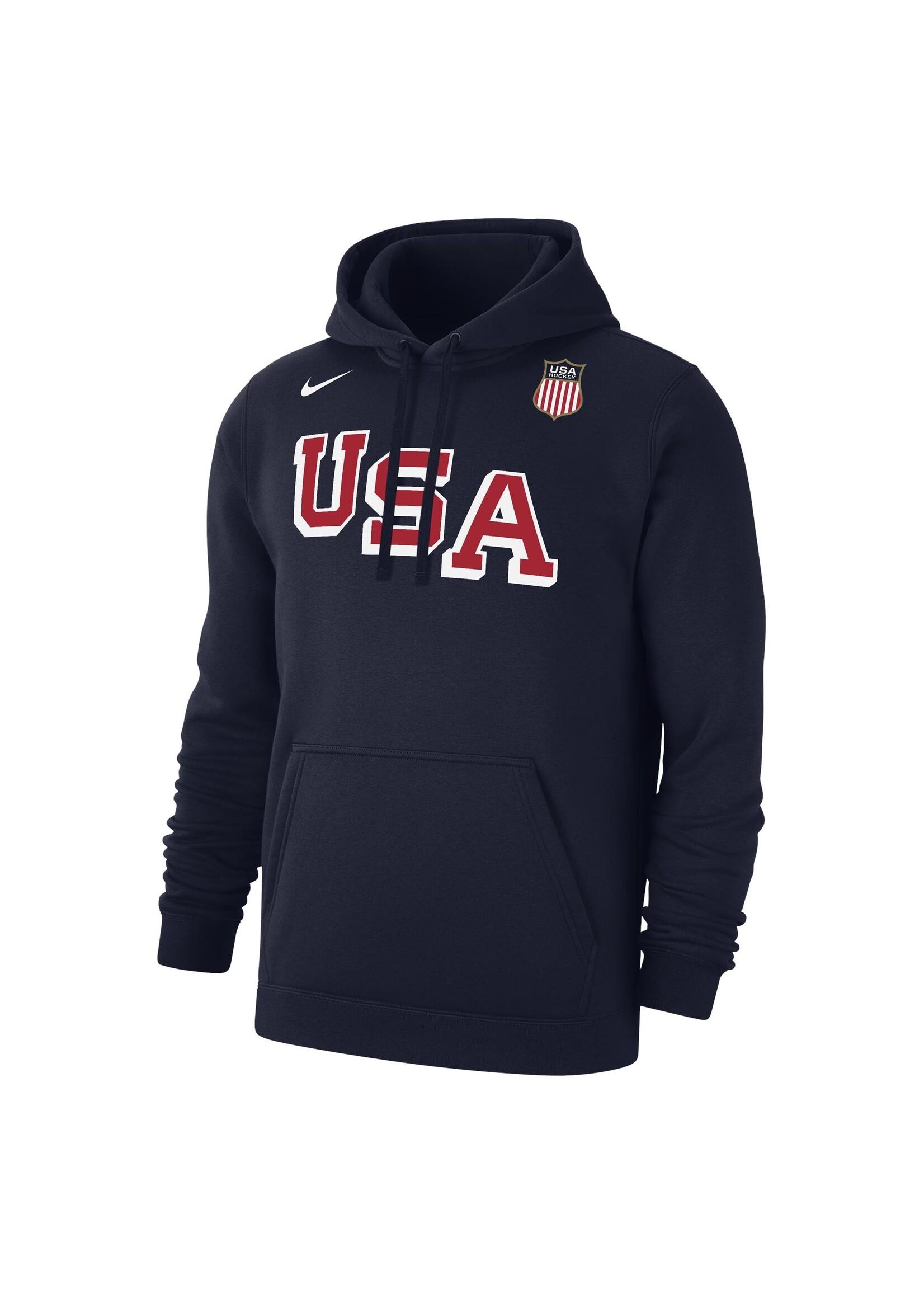 Nike USA Hockey Crest Club Fleece Hood