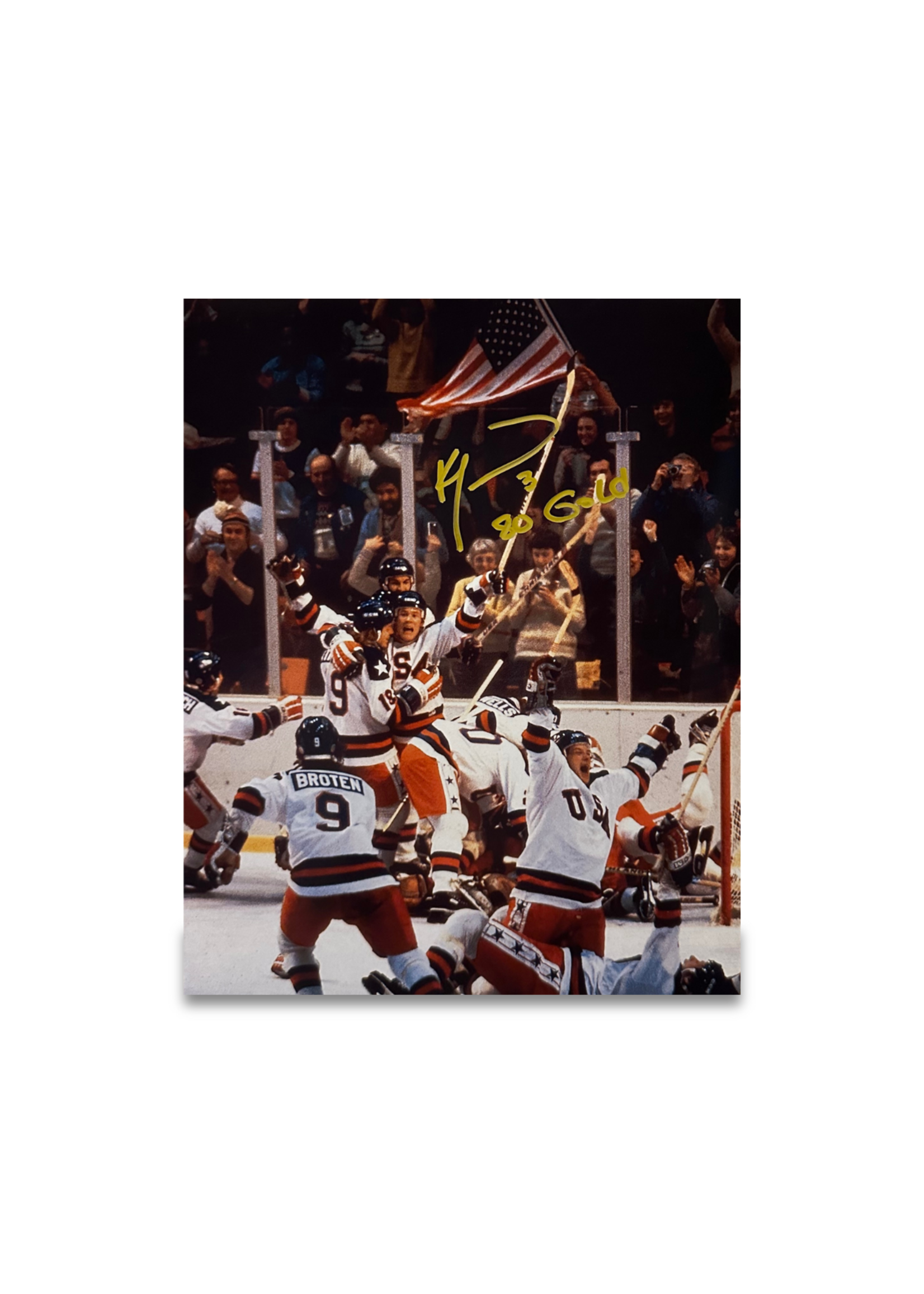 Morrow Signed Celebration 8x10