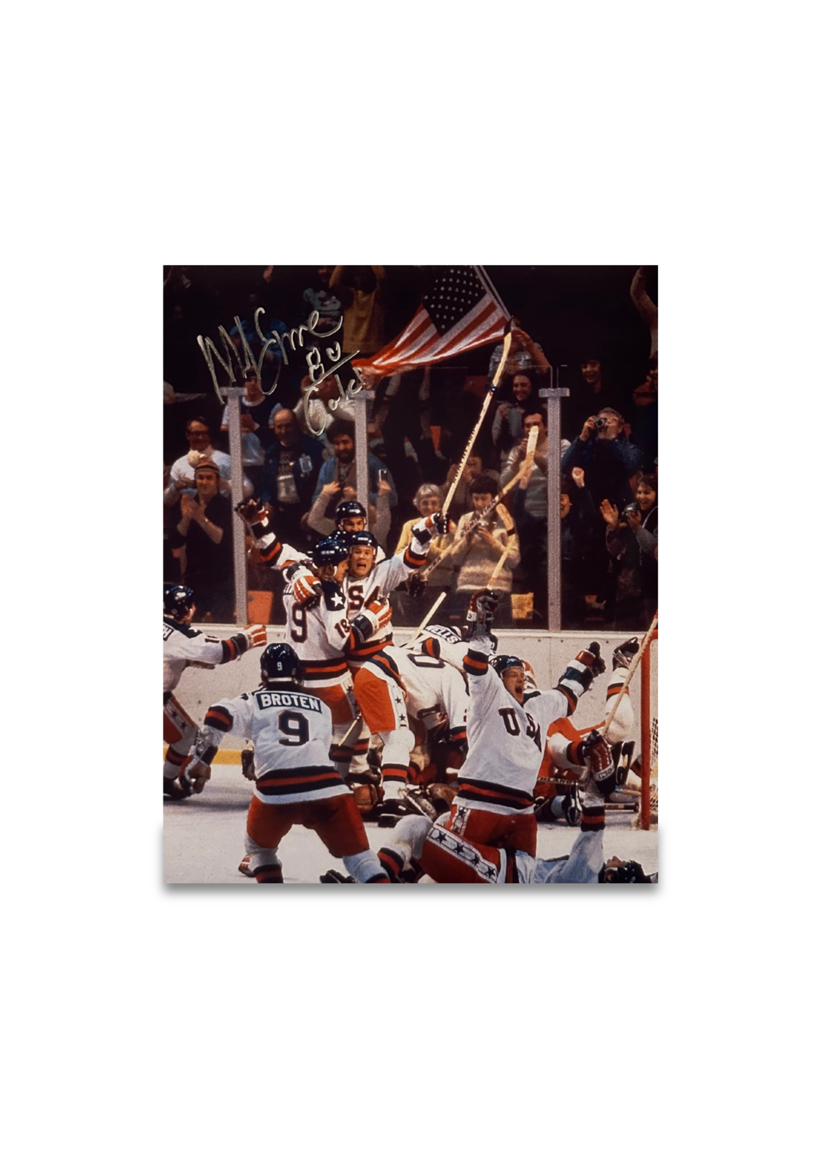 Eruzione Signed Celebration Photo 8x10, Portrait