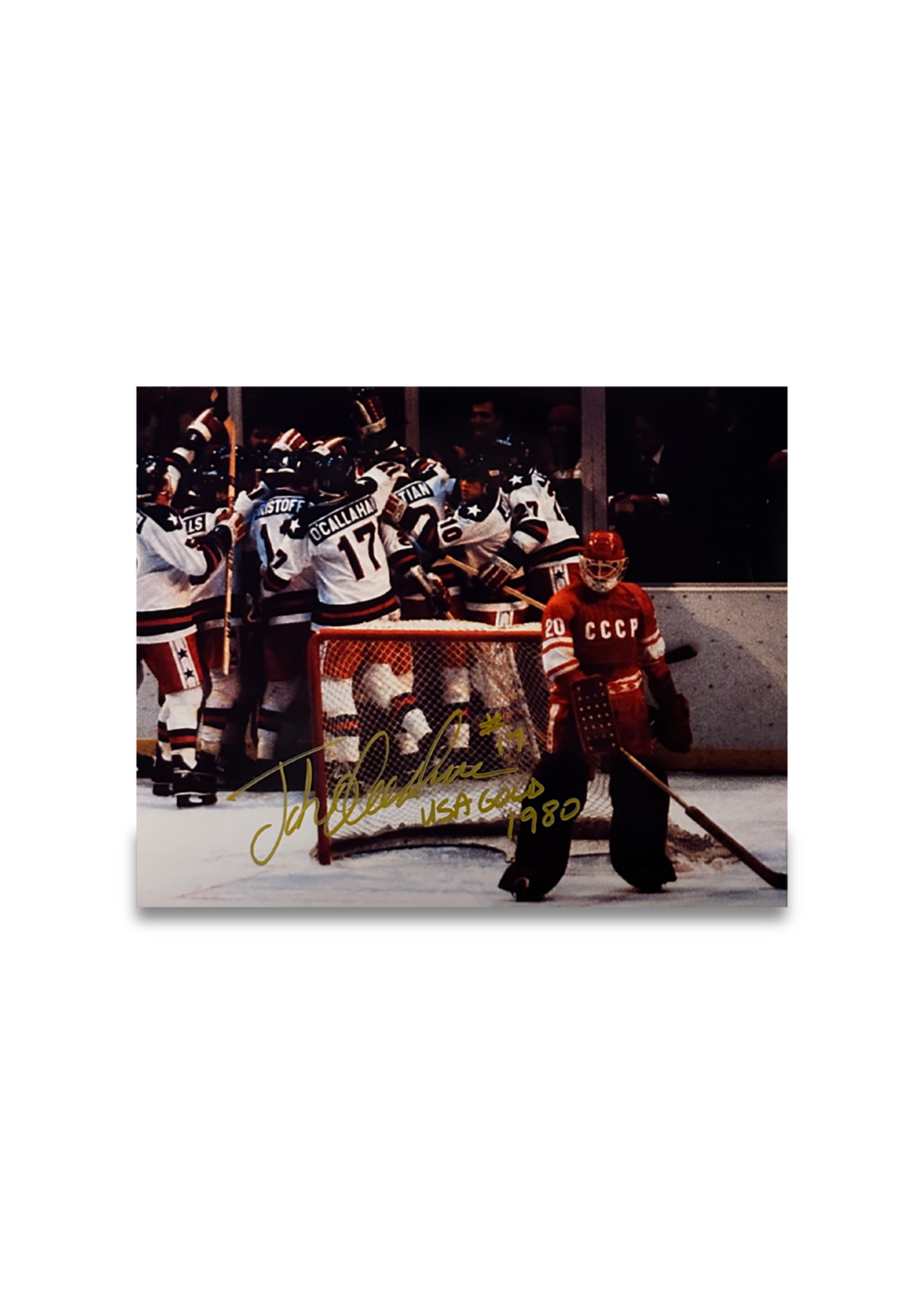 O'Callahan Signed Tretiak 8x10