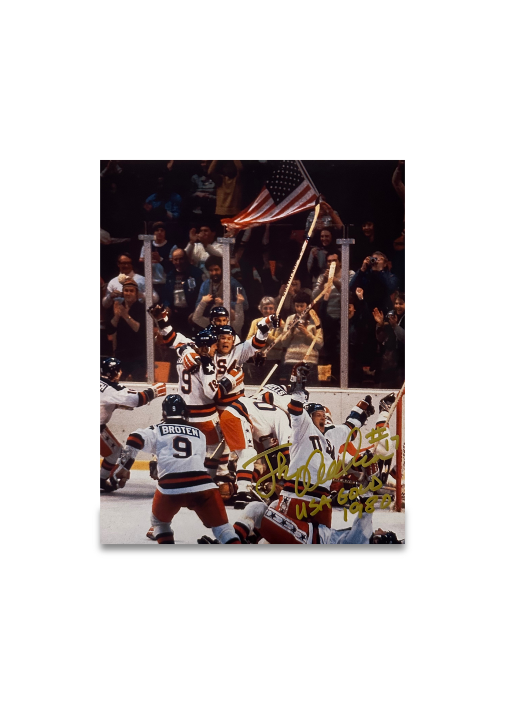 O'Callahan Signed Celebration 8x10