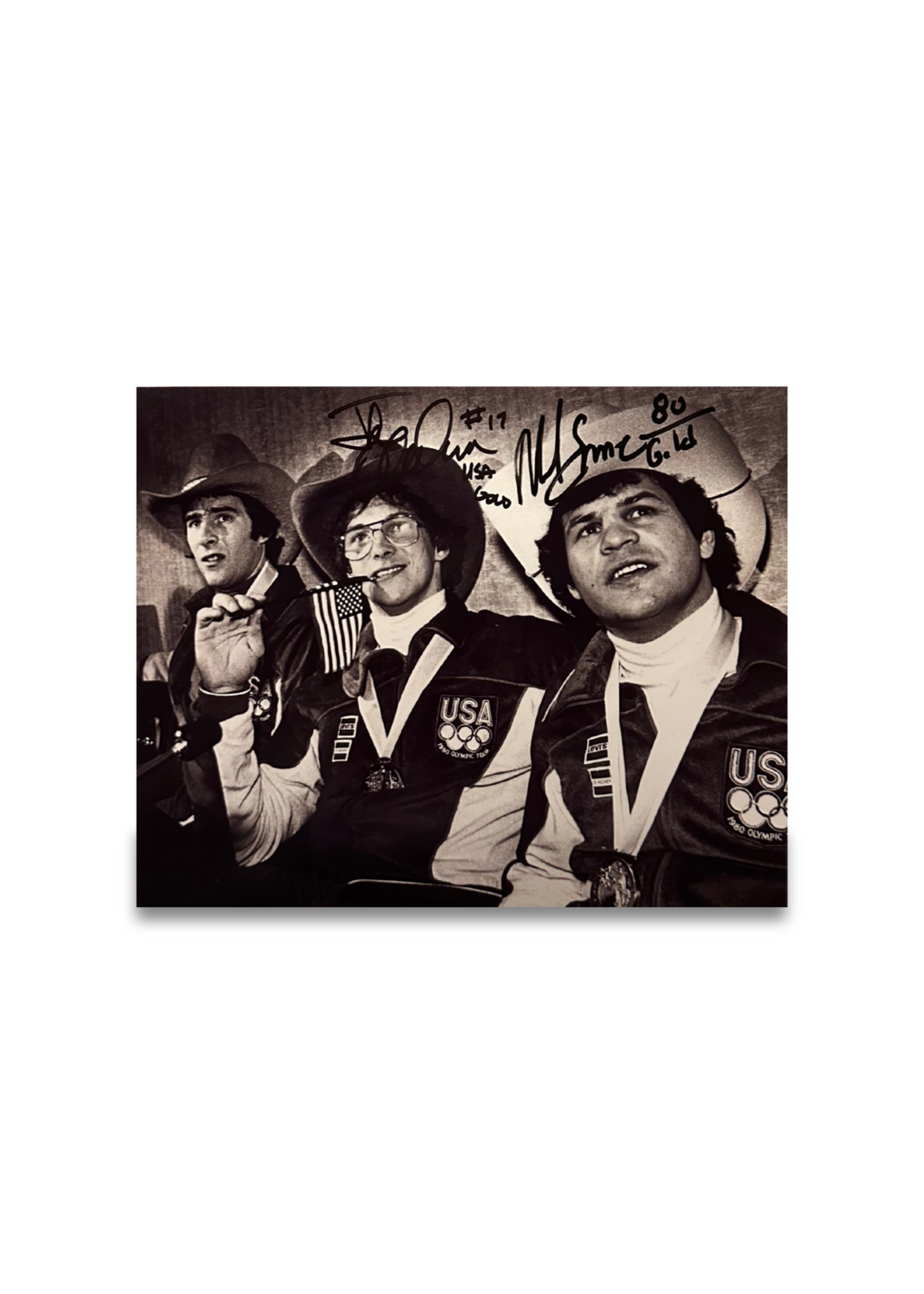 Eruzione & O'Callahan Signed Ceremonies 8x10