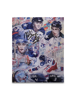 Eruzione Signed Miracle Men 8.5 x 11