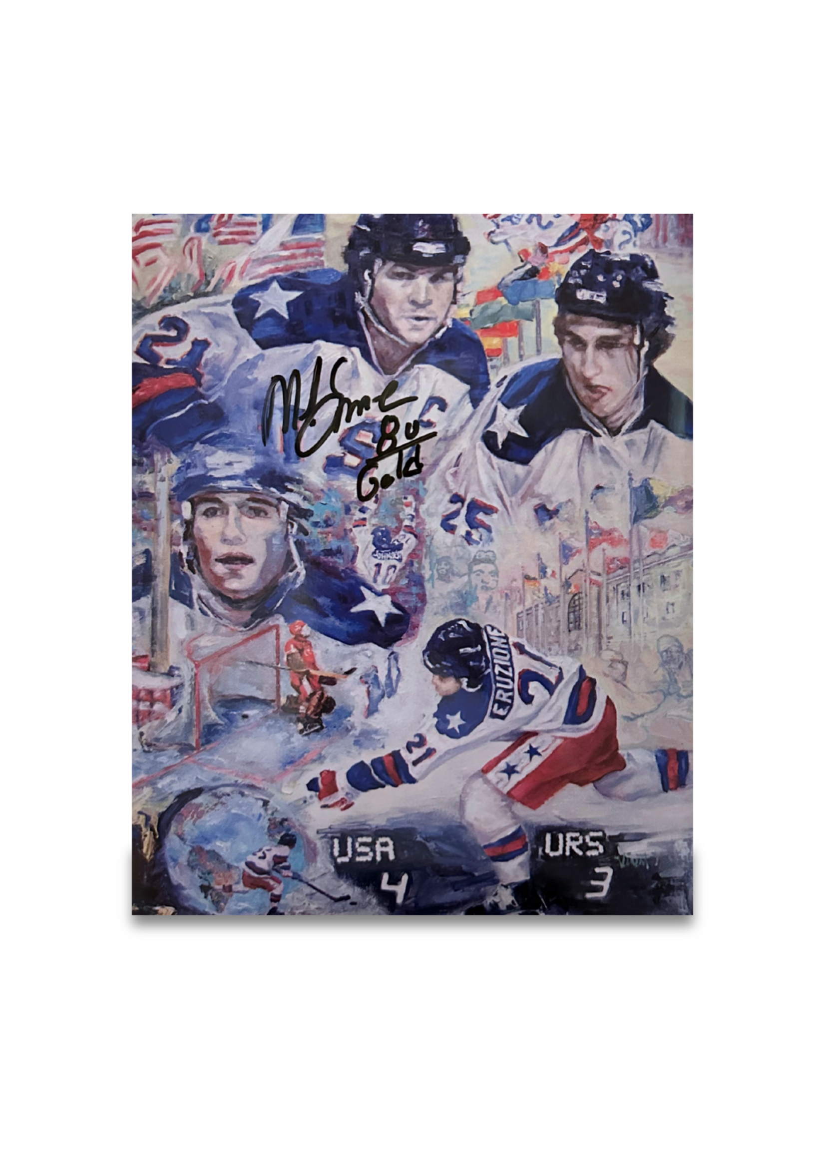 Eruzione Signed Miracle Men 8.5 x 11