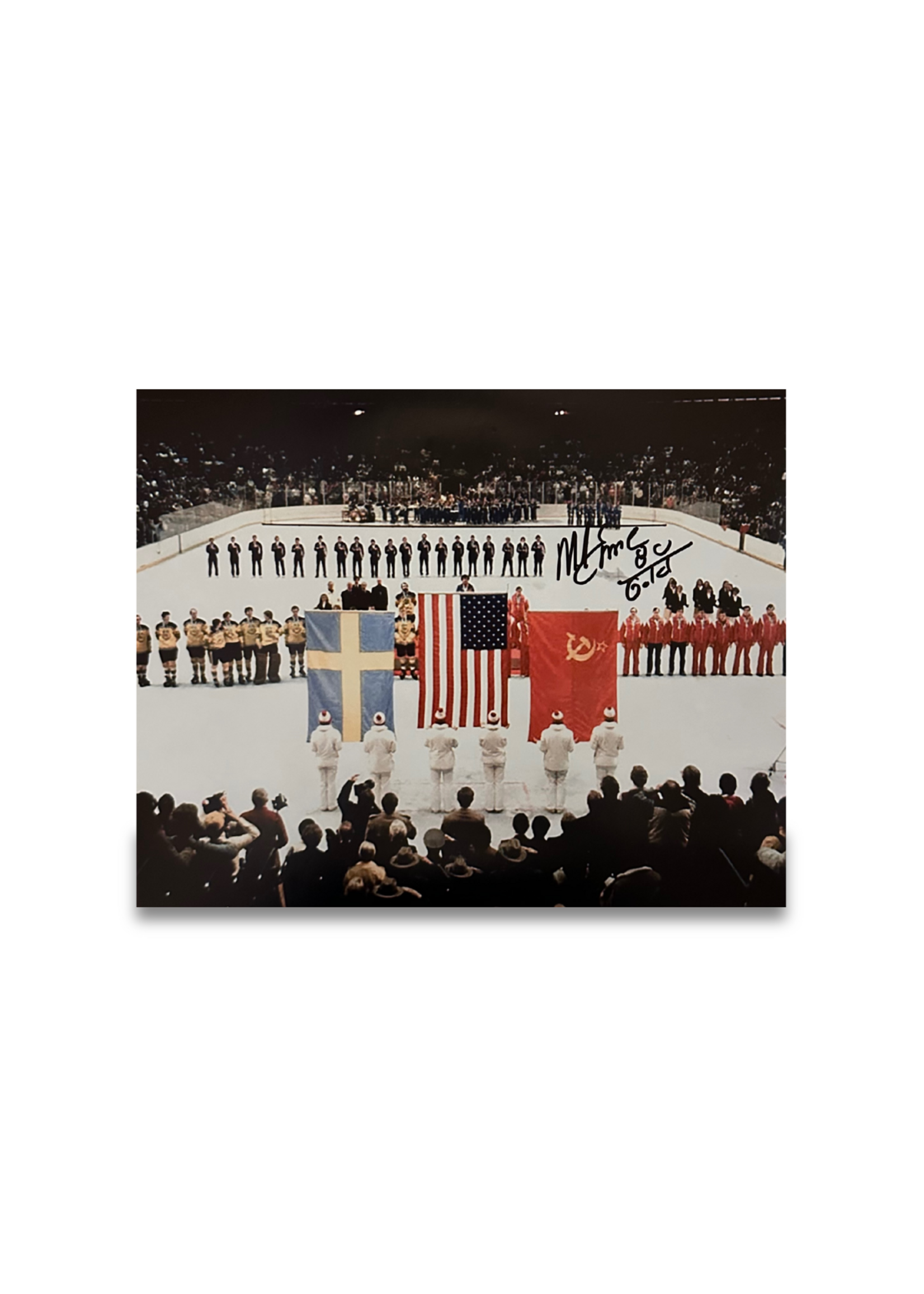 Eruzione Signed Anthem 8x10