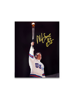 Eruzione Signed Torch 8x10