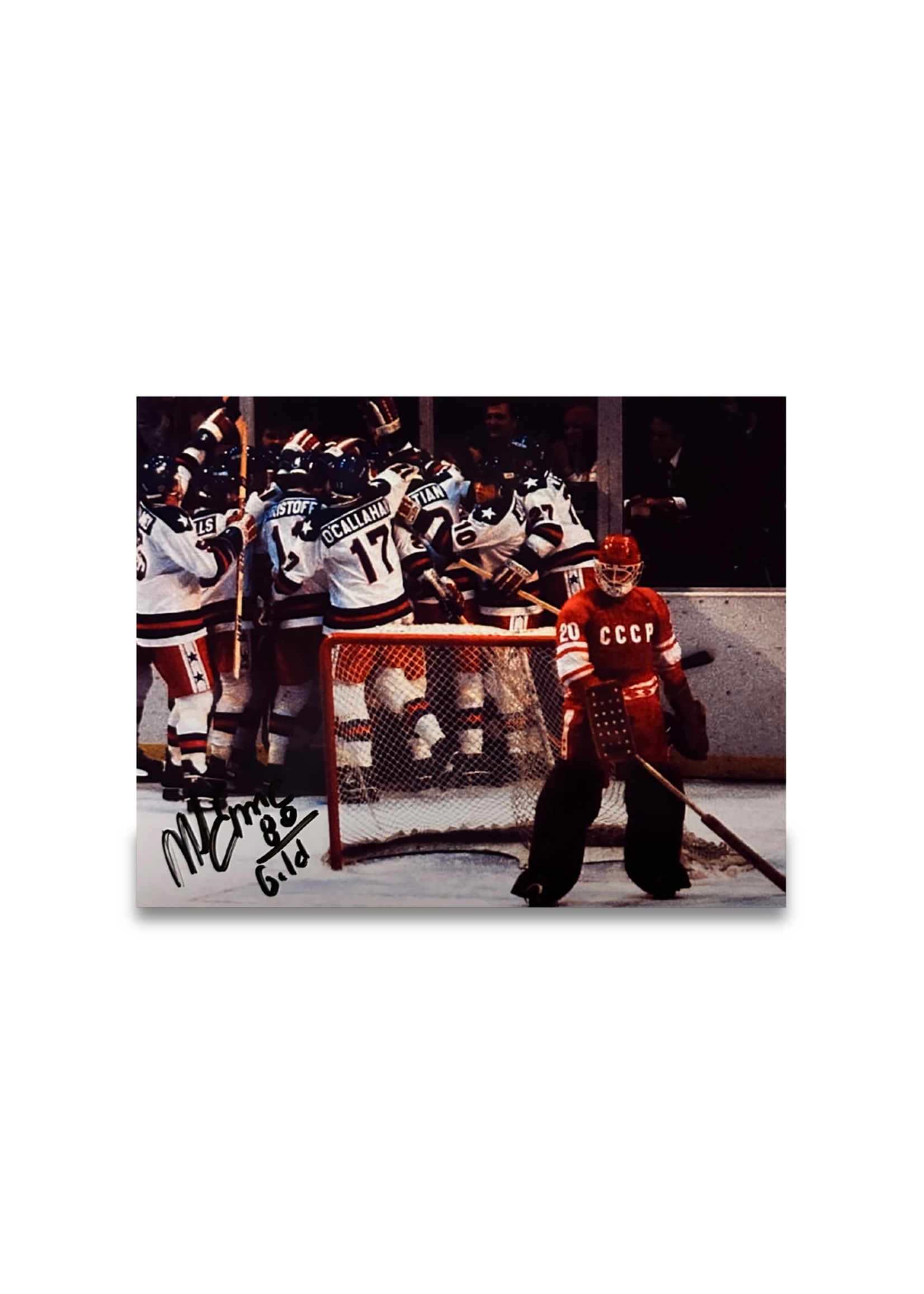 Eruzione Signed Tretiak 8x10
