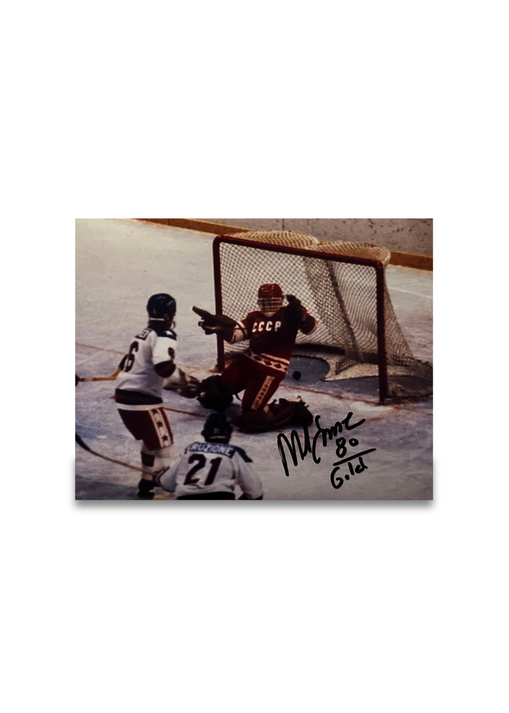 Eruzione Signed "The Goal" 8x10